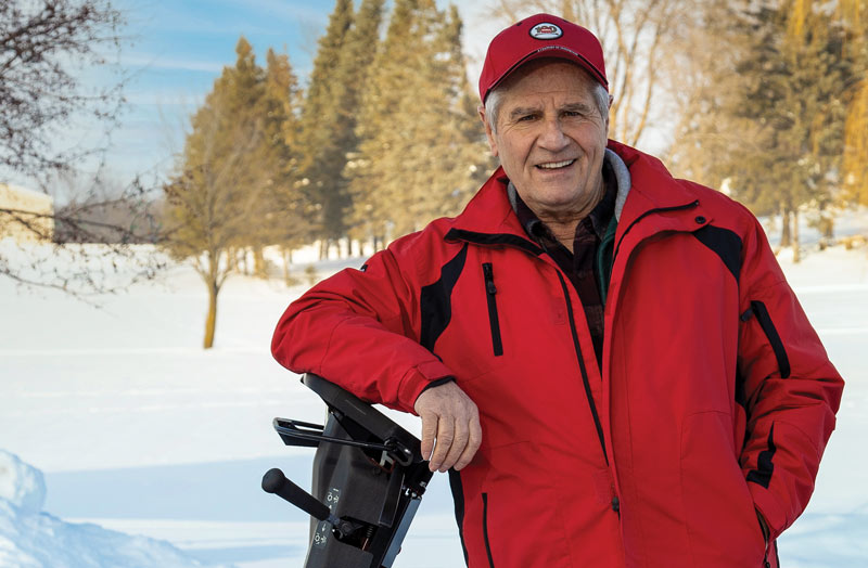 Mr. Greens Mower: Helmut Ullrich of The Toro Co. Helmut Ullrich