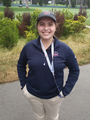 Workforce spotlight: The 2021 U.S. Women’s Open Kennedy Ellis