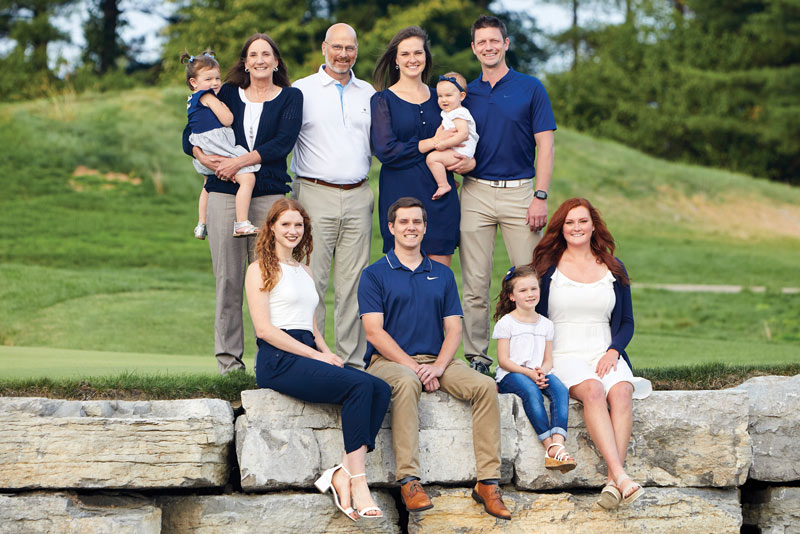 Grace under pressure: Mark F. Jordan, CGCS Mark Jordan family