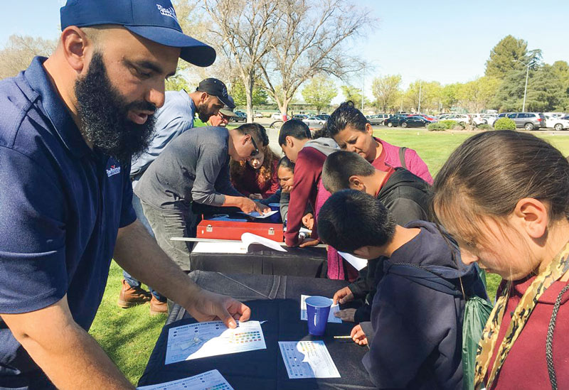 American dream: Superintendent Muhammad Ali Sacramento golf course field trip