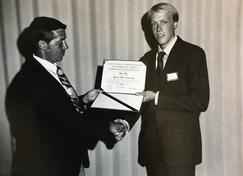 Contributing to the cause: Jack Fry, Ph.D. Jack Fry K-State