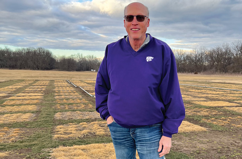 Contributing to the cause: Jack Fry, Ph.D. Jack Fry turfgrass