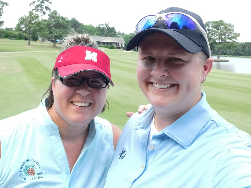Kayla Kipp and Brandi Merrick