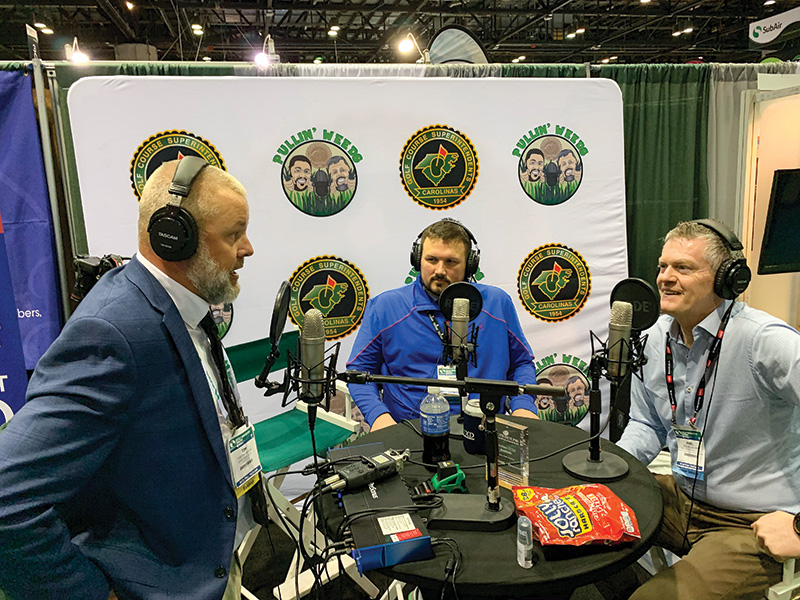 Pullin Weeds podcast recording
