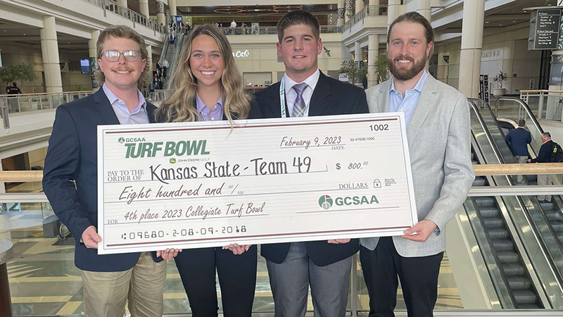 K-State turfgrass team