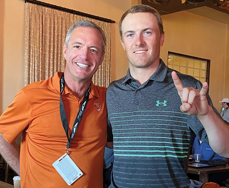 Lawrence Field and Jordan Spieth