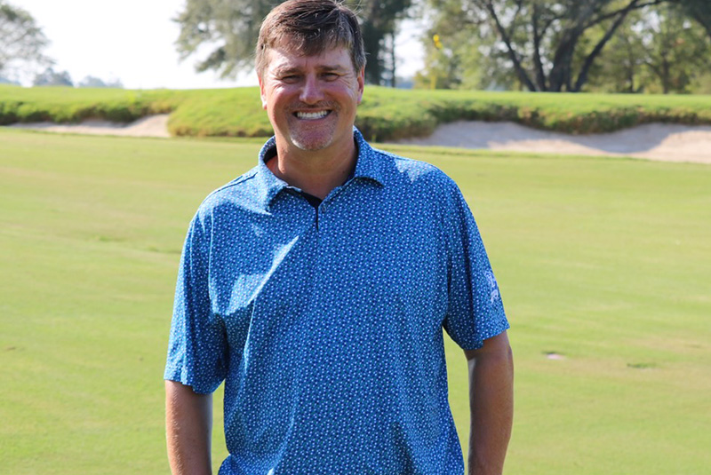Aerial view of Ghost Creek golf course