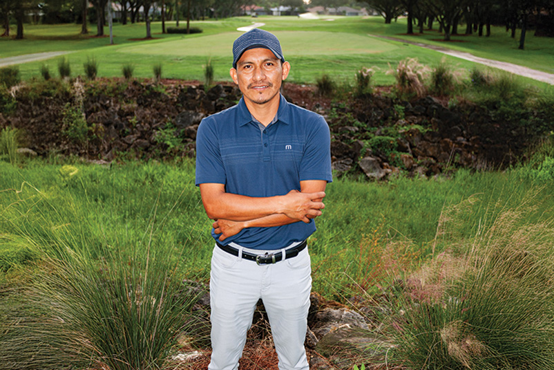 Aerial view of Ghost Creek golf course