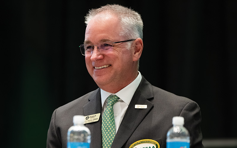 Aerial view of Ghost Creek golf course