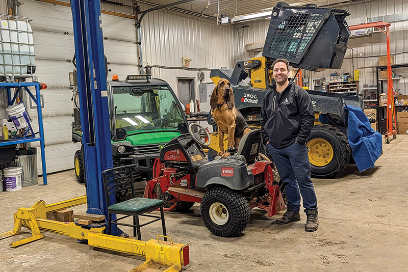 Aerial view of Ghost Creek golf course
