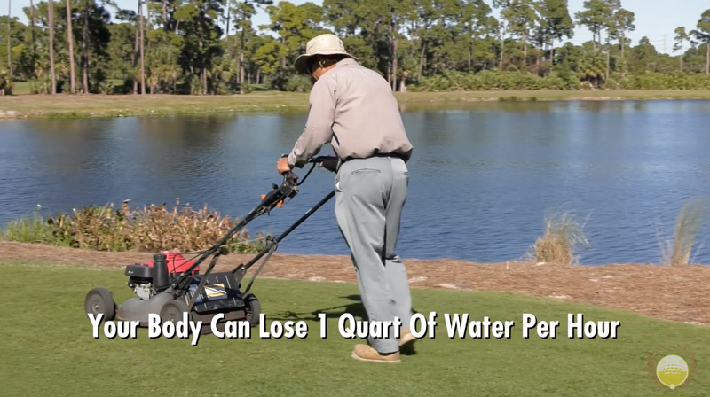 Golf course heat safety