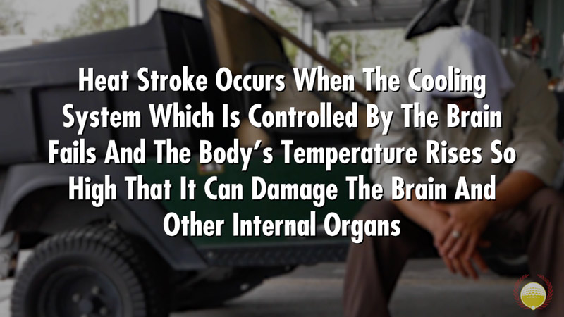 Heat illness in golf course maintenance Golf course heat stroke