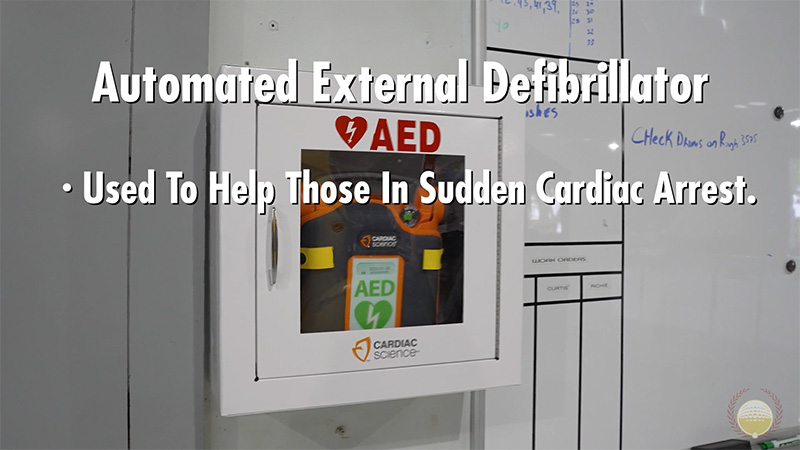 AED cabinet
