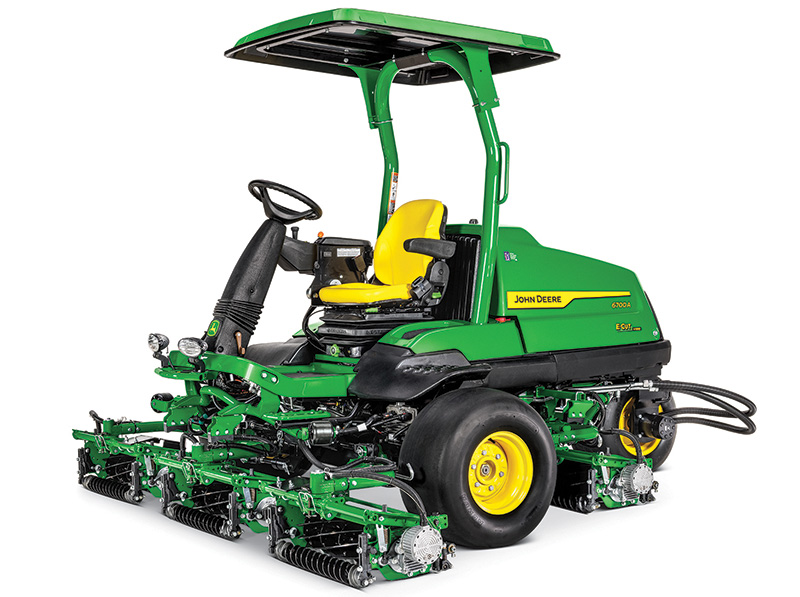 John Deere E-Cut hybrid fairway mower