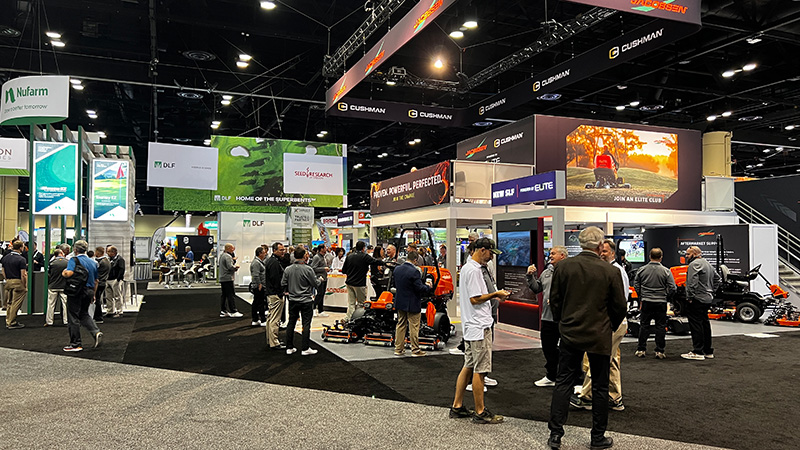 Trade show floor