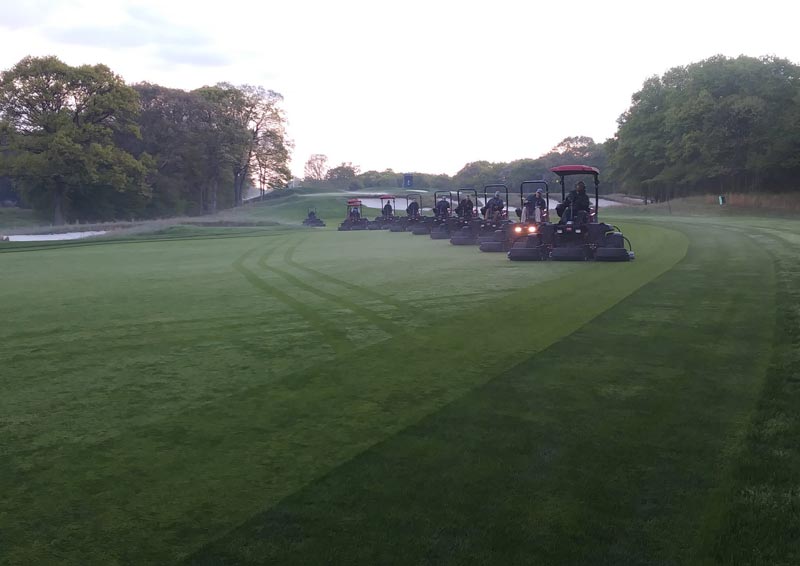 Bethpage golf course maintenance