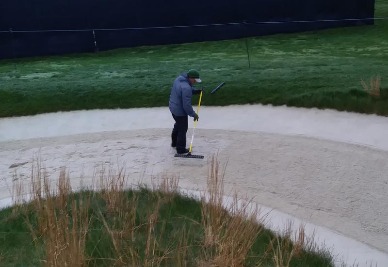 Black Course bunker