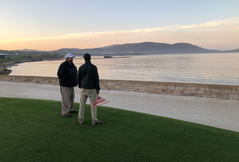 Pebble Beach 18th hole