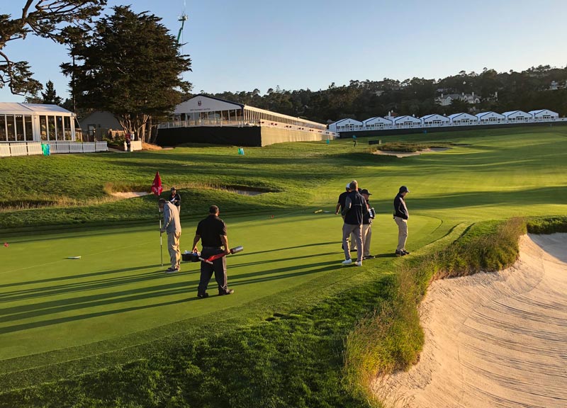 Gallery: The 2019 U.S. Open Pebble Beach 3rd green