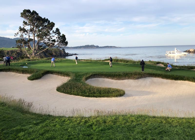 Gallery: The 2019 U.S. Open Pebble Beach 4th green