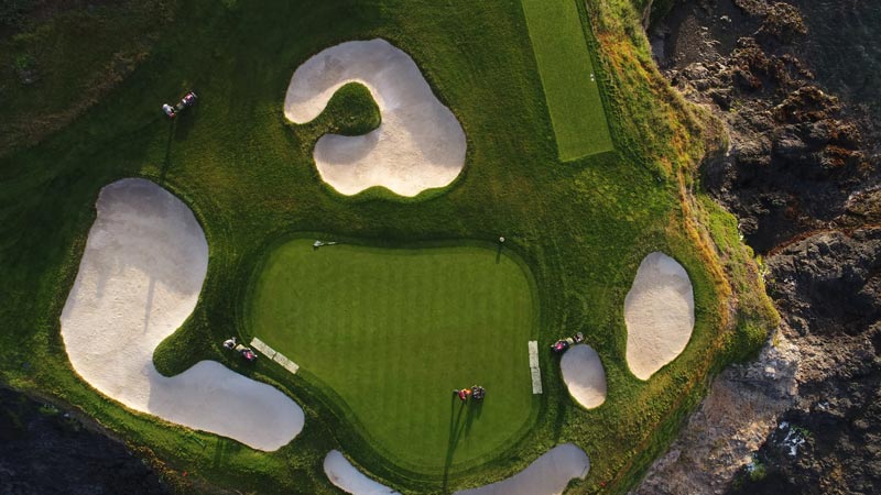 Pebble Beach aerial