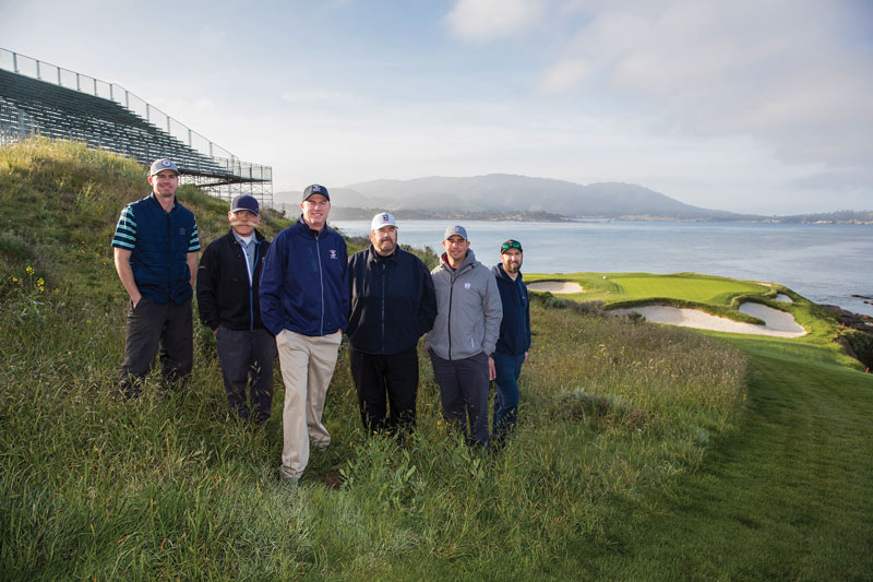 Pebble Beach maintenance crew