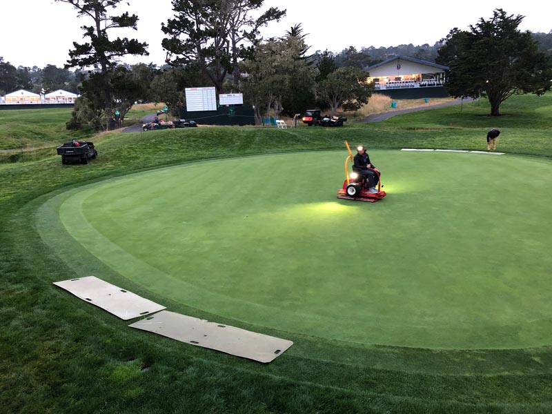 Gallery: The 2019 U.S. Open Pebble Beach rolling green
