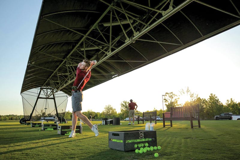 Inside the new crop of college golf practice facilities