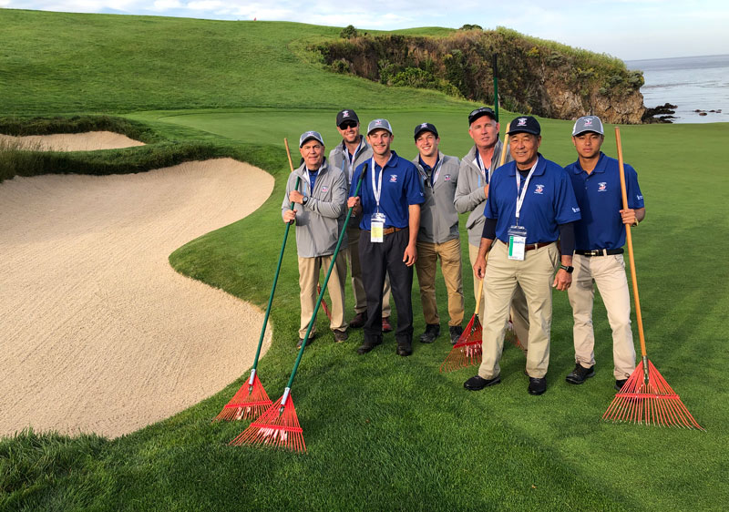 US Open bunkers