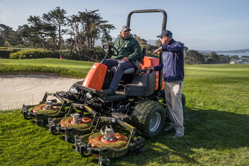 US Open maintenance staff