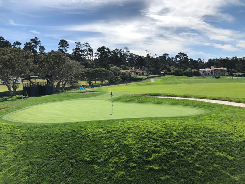 US Open putting green