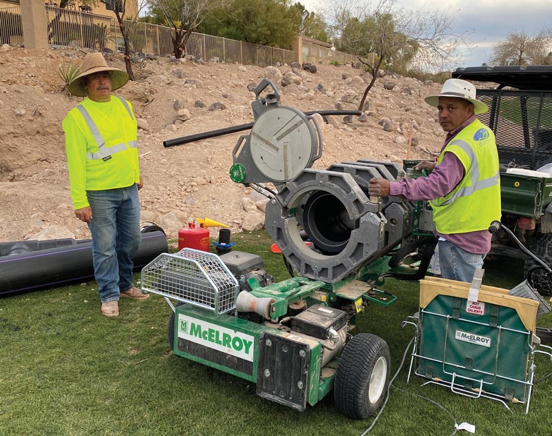 Heritage Links irrigation