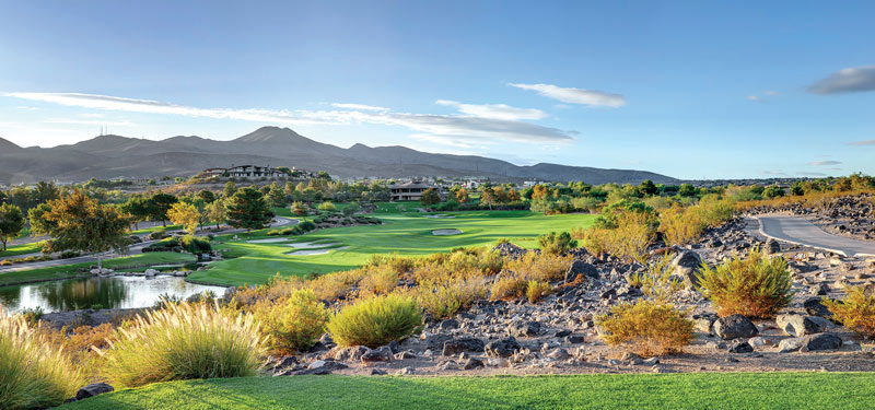 Improved irrigation spurs course’s resurgence Las Vegas golf irrigation