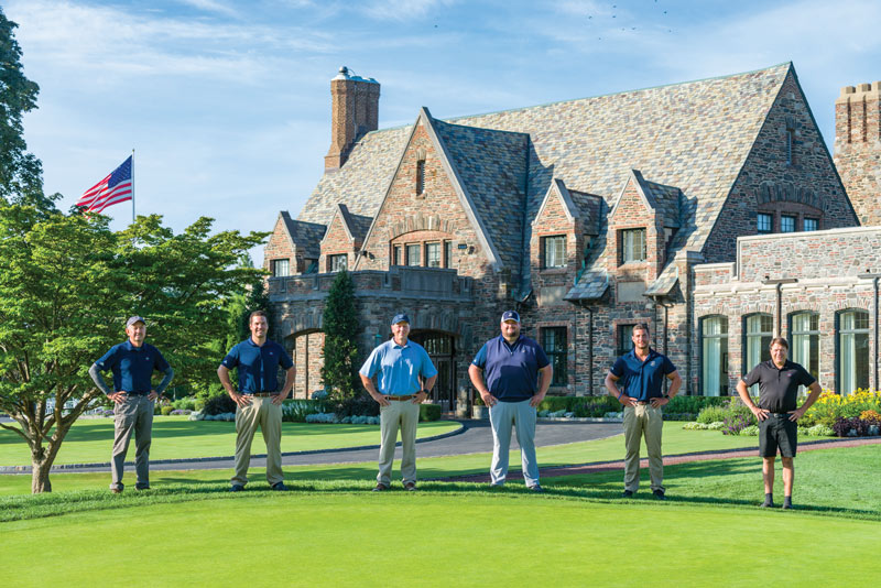 Winged Foot golf maintenance staff