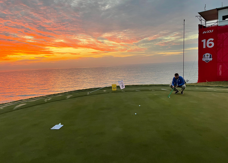 Behind the scenes at the 2021 Ryder Cup 2021 Ryder Cup course
