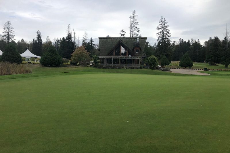 Abandoned golf course