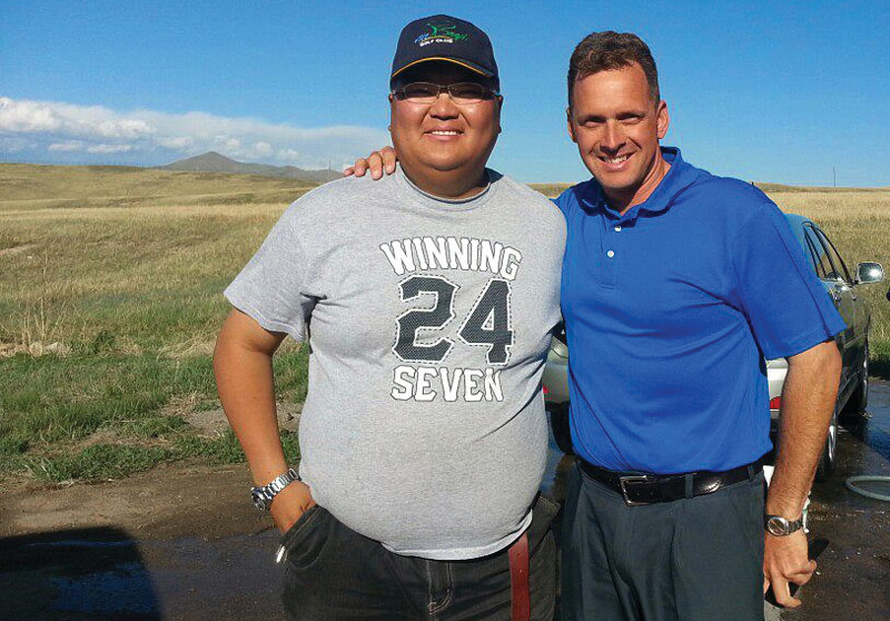 Keeping the green at Mongolia’s only golf course Ariunbold Damba Jason Chennault