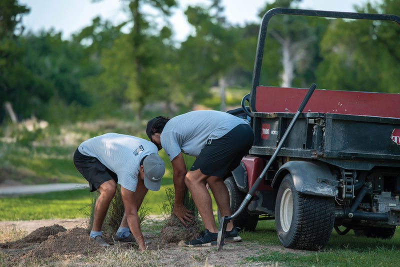 Shifting sands: Returning a golf property to its sand dune roots Boiling Springs golf