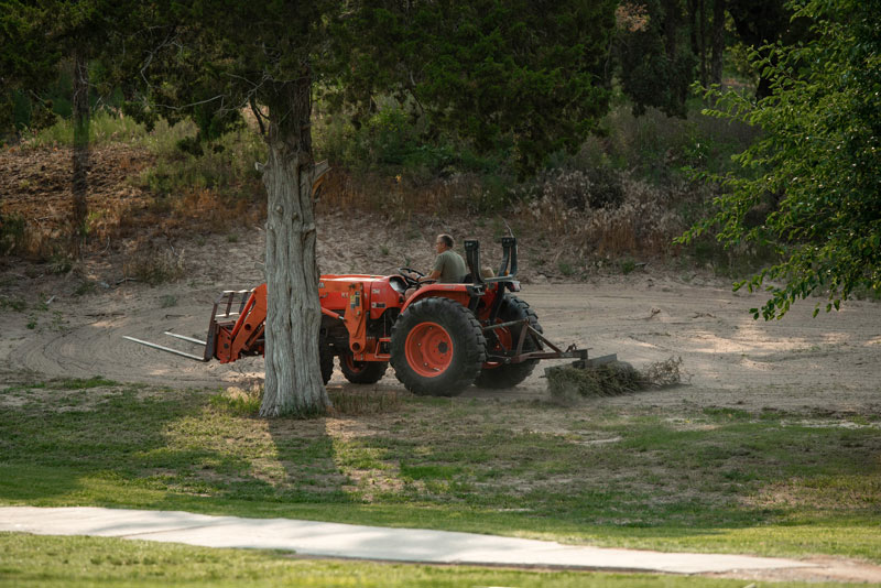 Golf course sand dunes