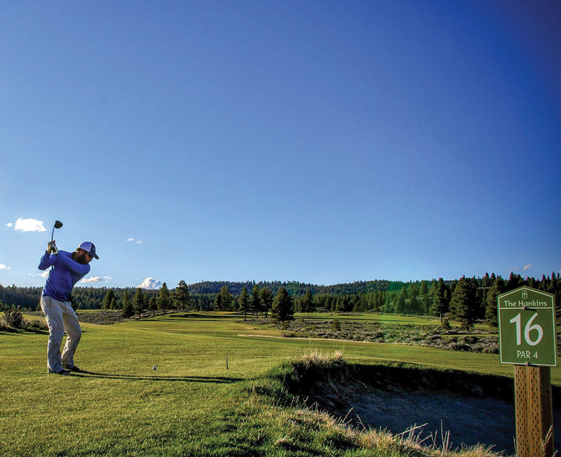 Managing a reversible golf course Hankins Course