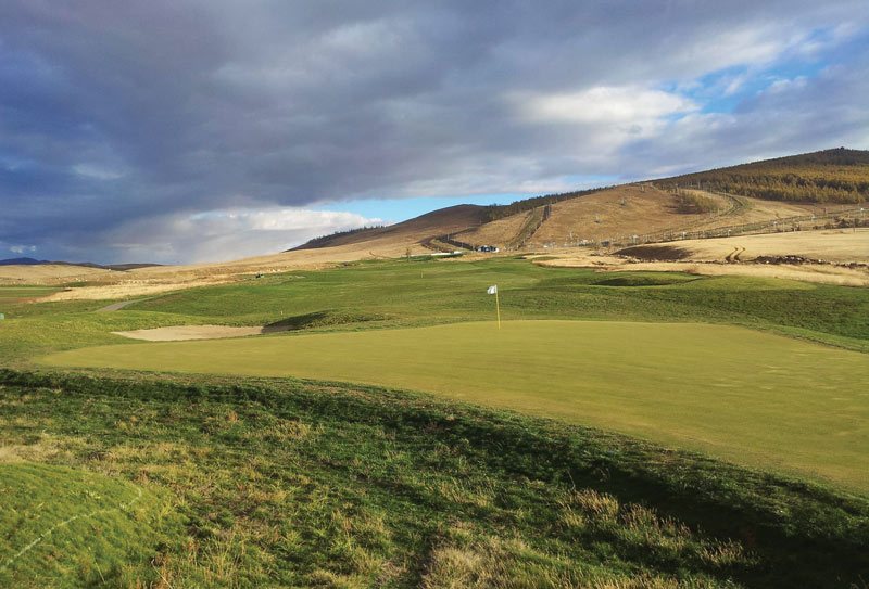 Keeping the green at Mongolia’s only golf course Mount Bogd golf
