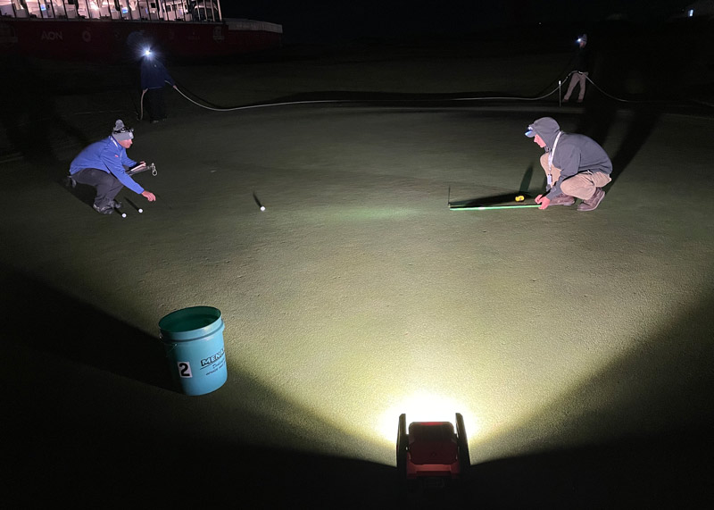Behind the scenes at the 2021 Ryder Cup Ryder Cup golf course greens