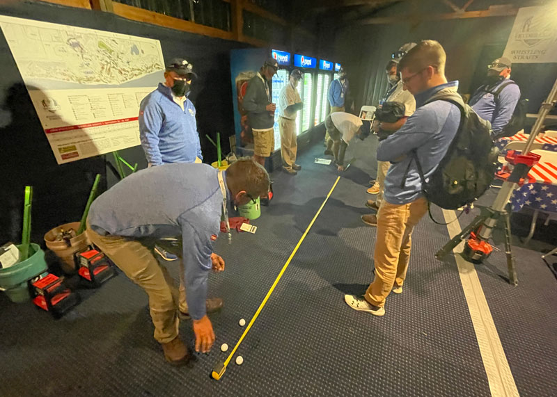 Behind the scenes at the 2021 Ryder Cup Ryder Cup green speed