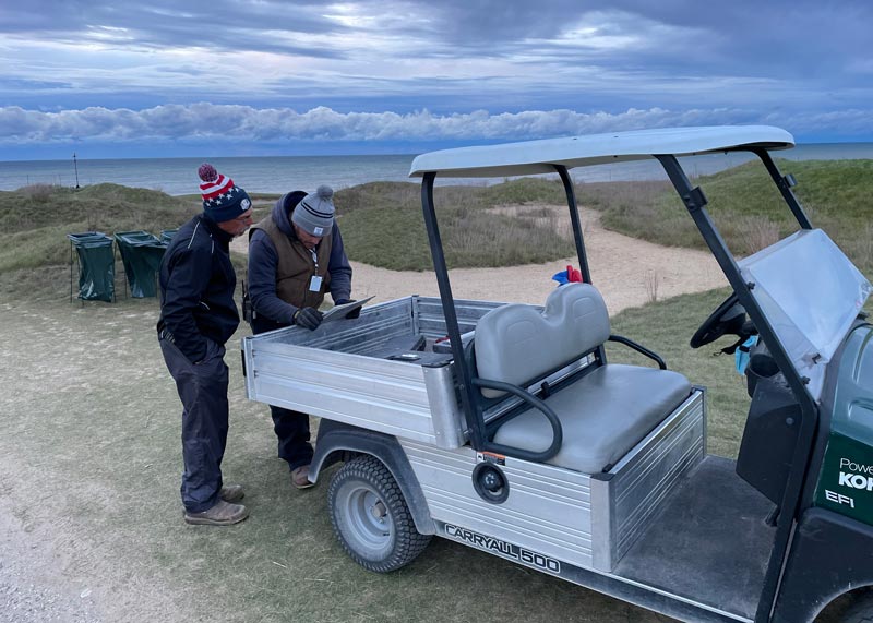 Whistling Straits maintenance