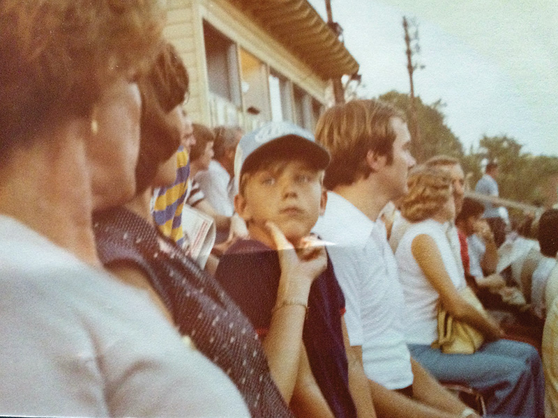 Jim Dickson in childhood