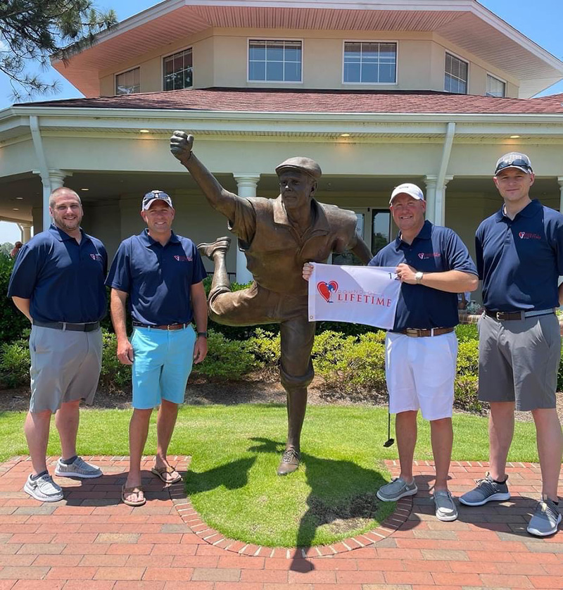 Group photo at Pinehurst