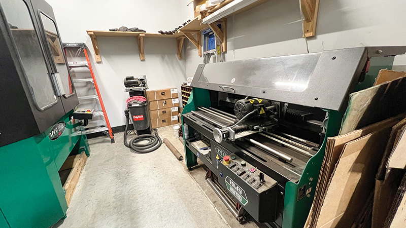 The grinding room at Nicklaus GC at LionsGate