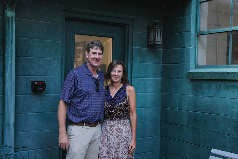 Keith Wood and Lori Austin