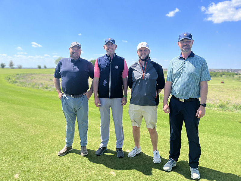 Bryce Yates, Roger Meier, Nic Zickefoose and Kyle Bunney