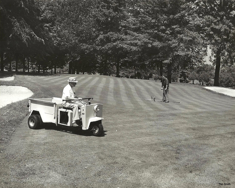 Maintenance work at Shaker Heights Country Club
